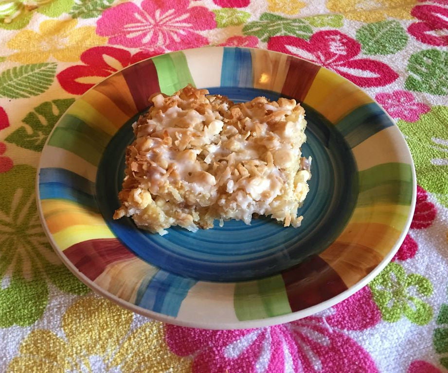 Pina Colada Cookie Bars