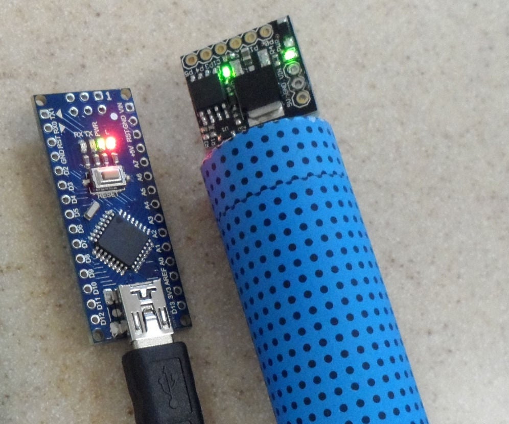 Test Bare Arduino, With Game Software Using Capacitive Input & LED