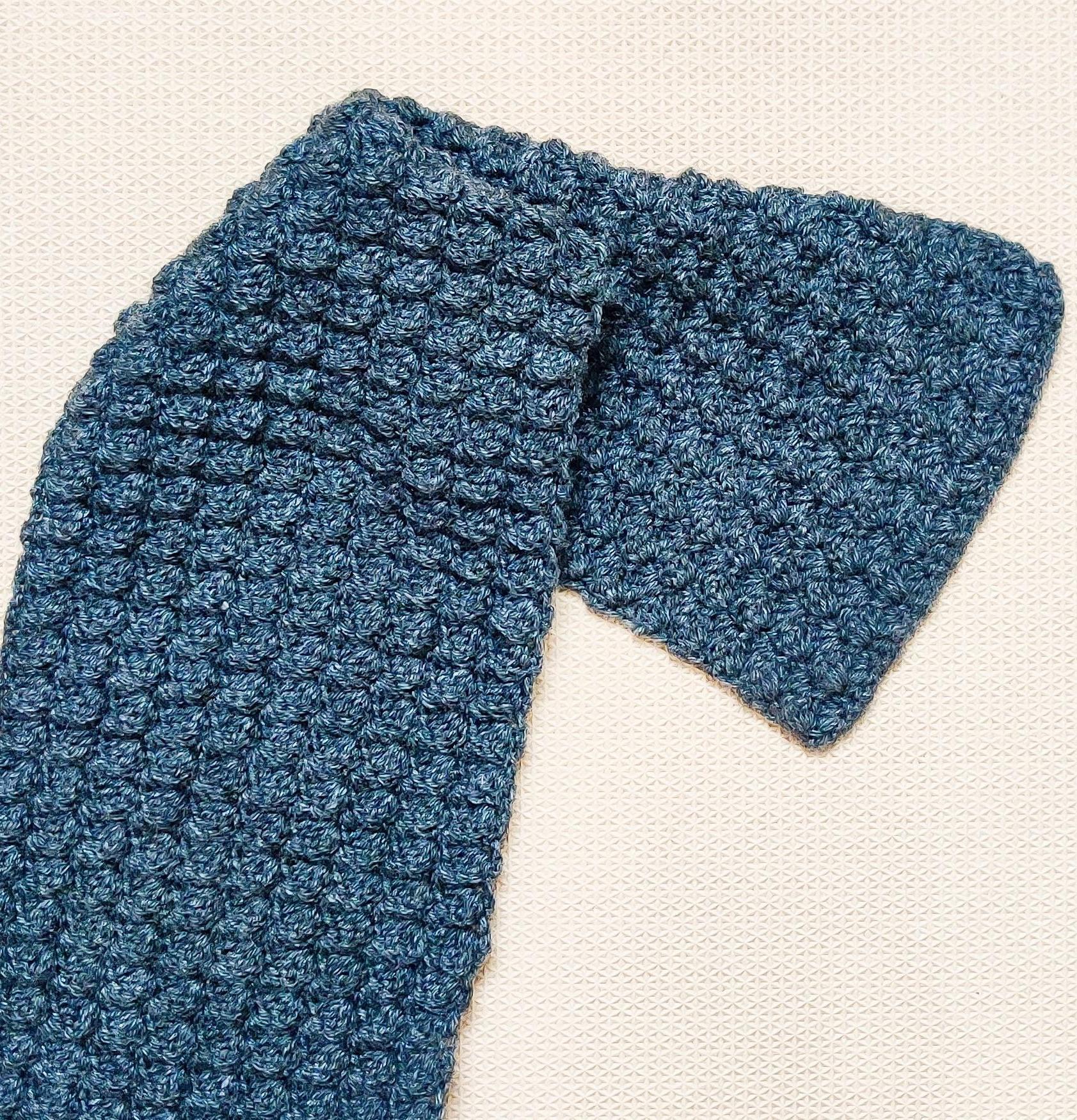 Easy Textured Crochet Scarf Pattern