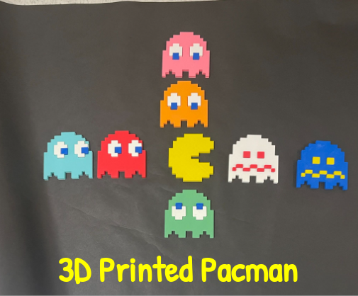 3D Printed Pacman Designs