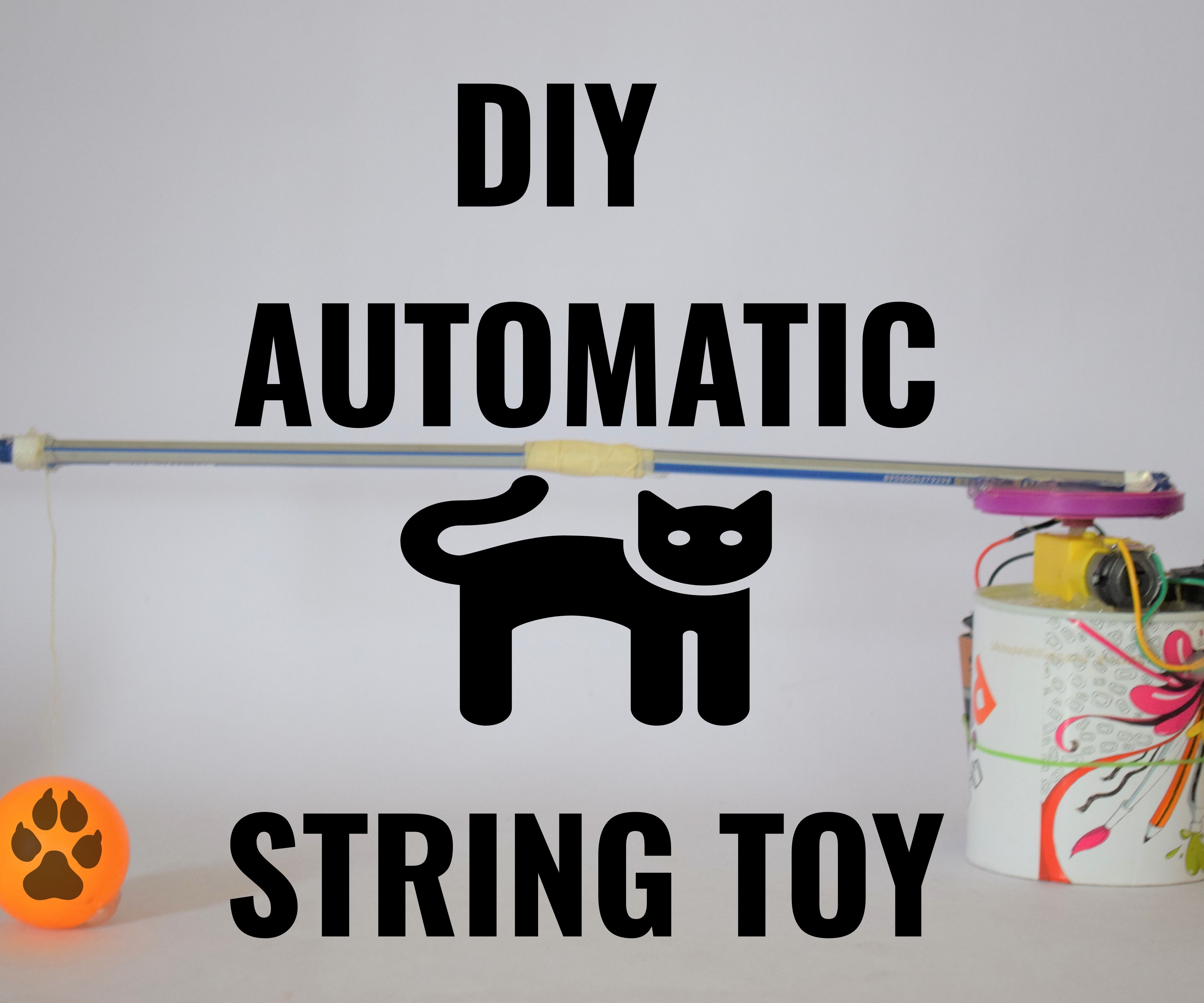 Motorized String Toy for Cats