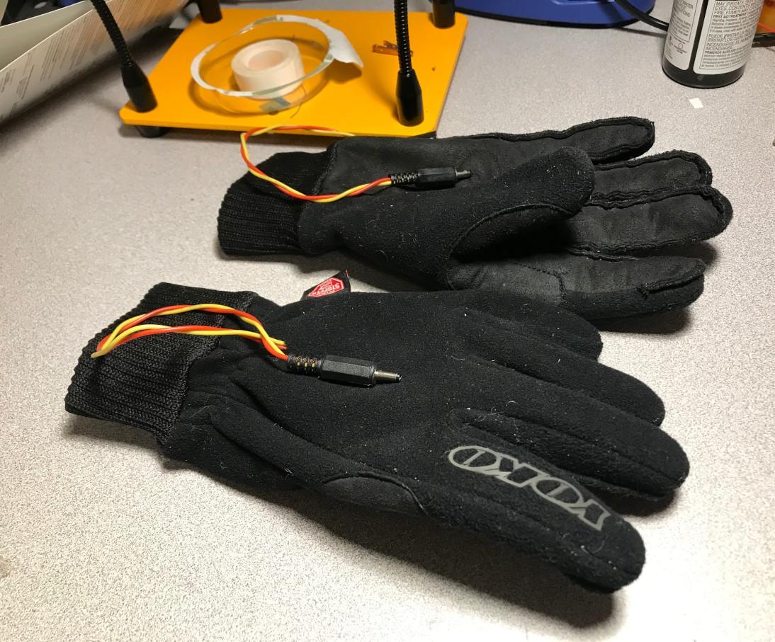 Heated Gloves Version 3 (caution: See Note)