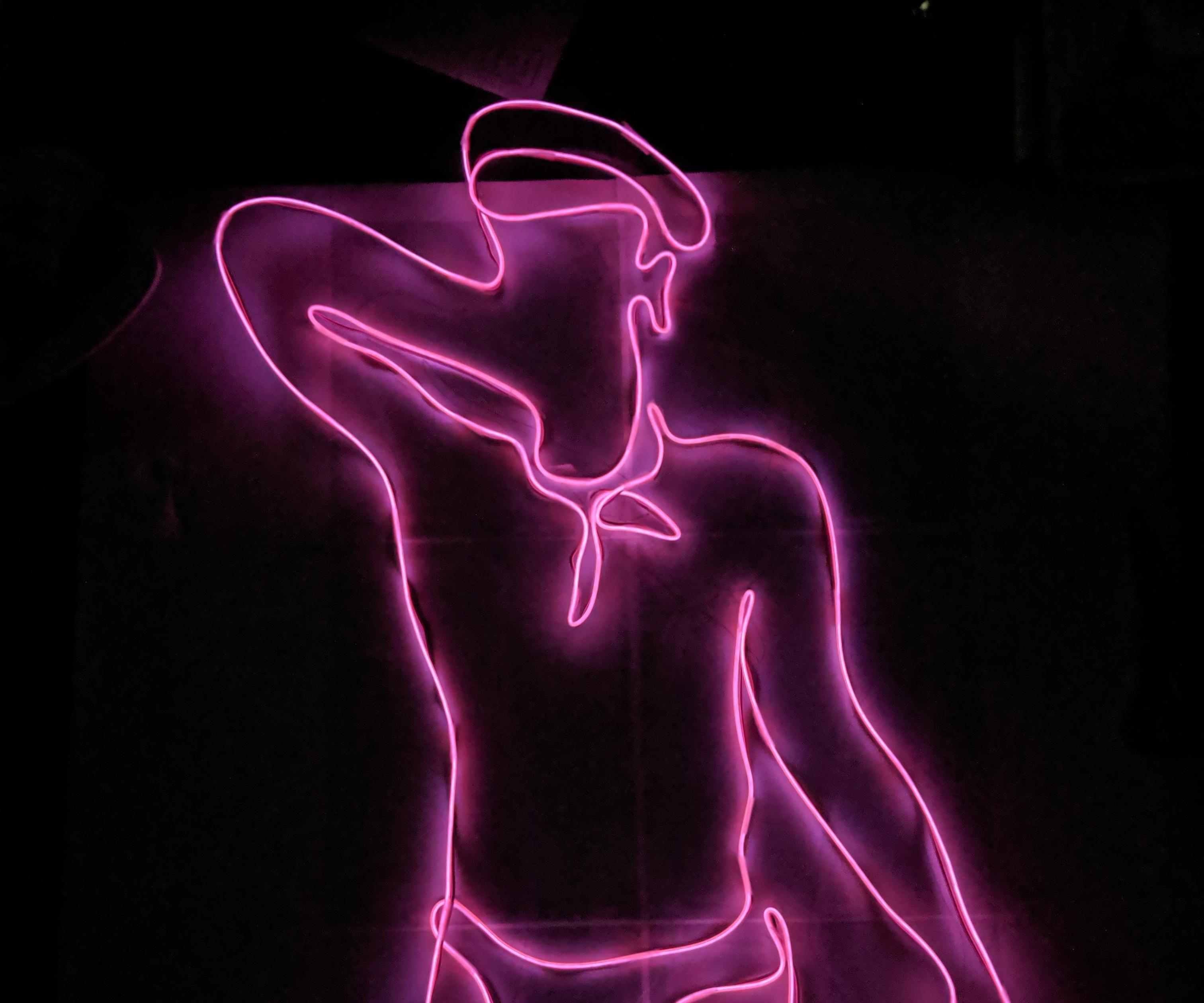 DIY Neon Light Art