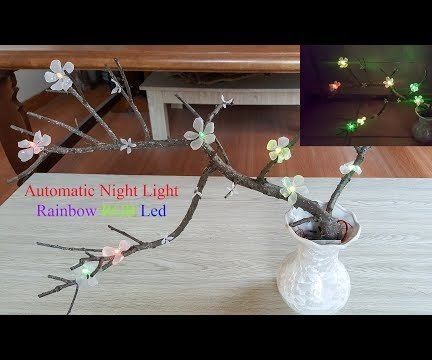 DIY Rainbow RGB Led Tree