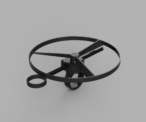 3D Printed Pull Copter