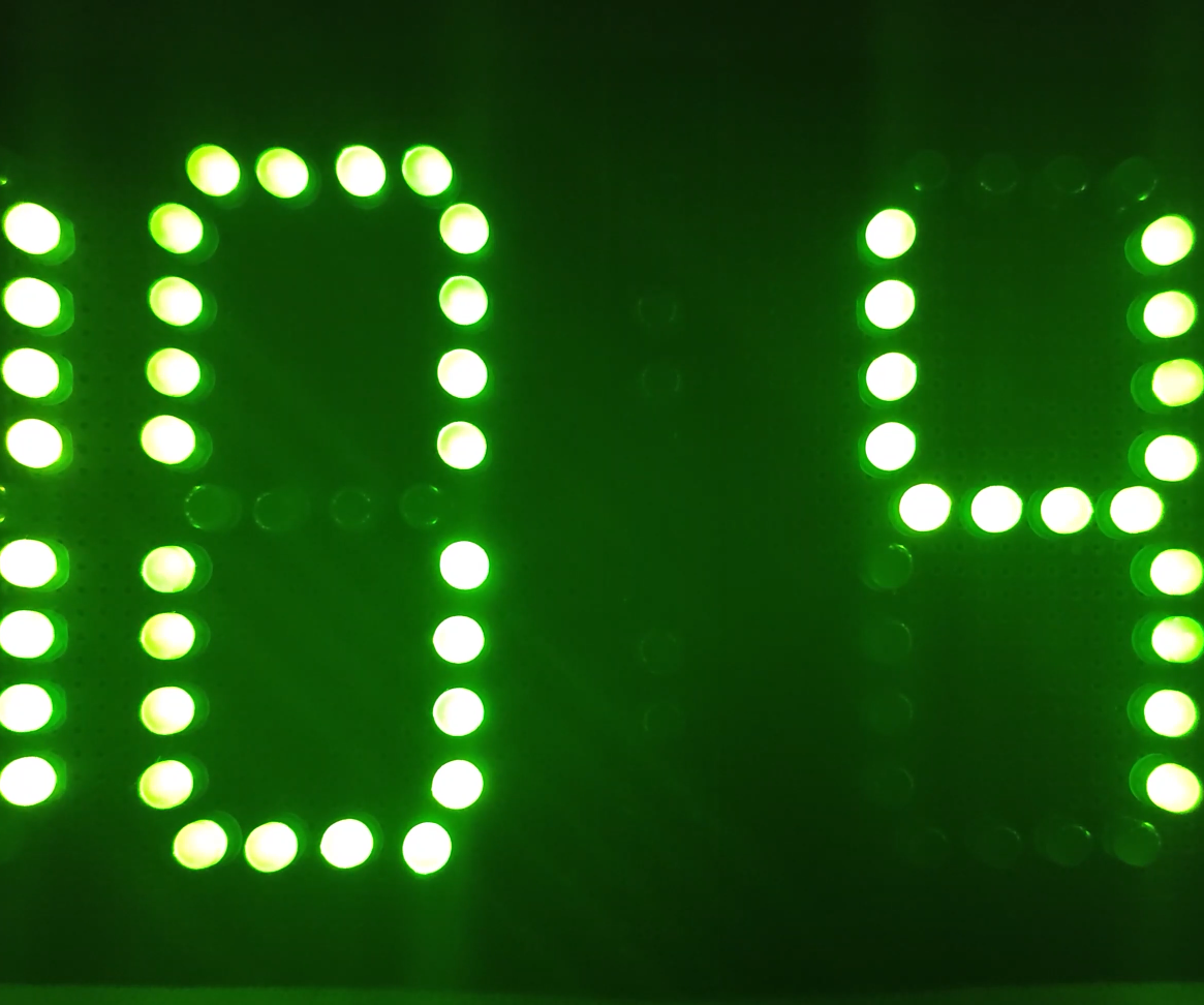 7 Segment Led Clock