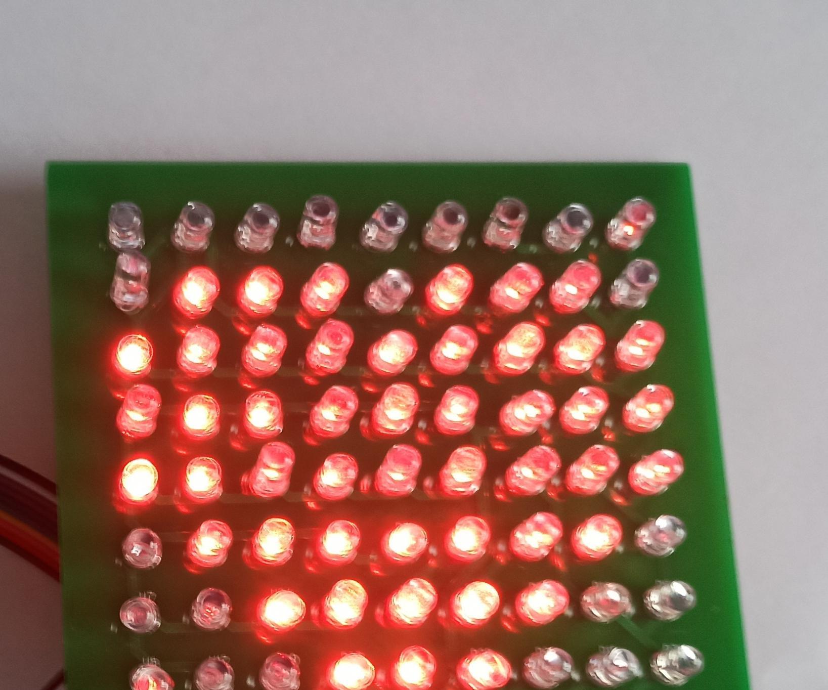 Charlieplexing 90 LEDs (10 Pins)