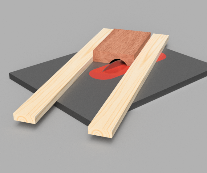 Cutting Coves on a Table Saw - a Fusion 360 Virtual Project