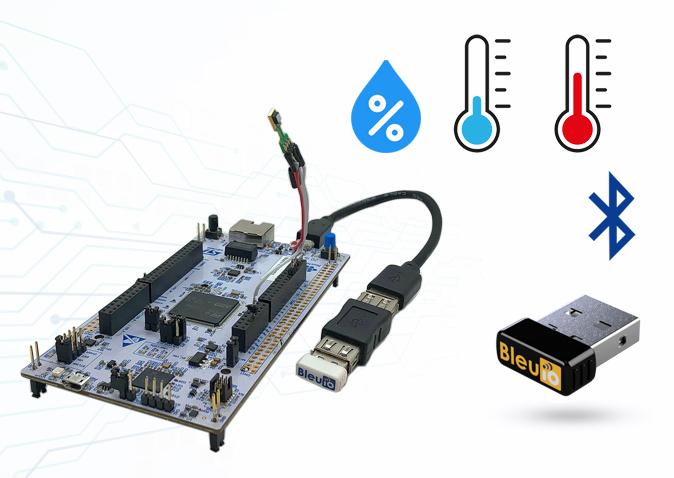 Sensor Data Collection From STM32 and SHT85 Using Bluetooth Low Energy