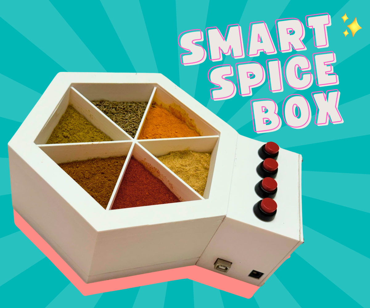 Spice Box That Helps You Cook Faster