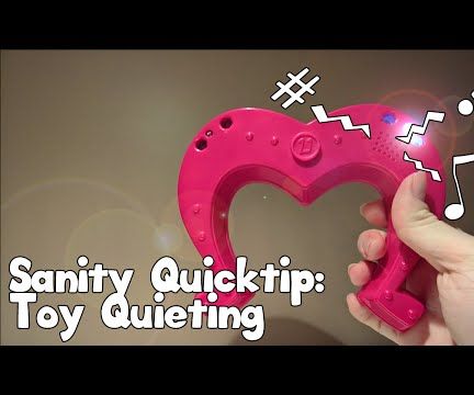 Quieting Obnoxious Electronic Toys