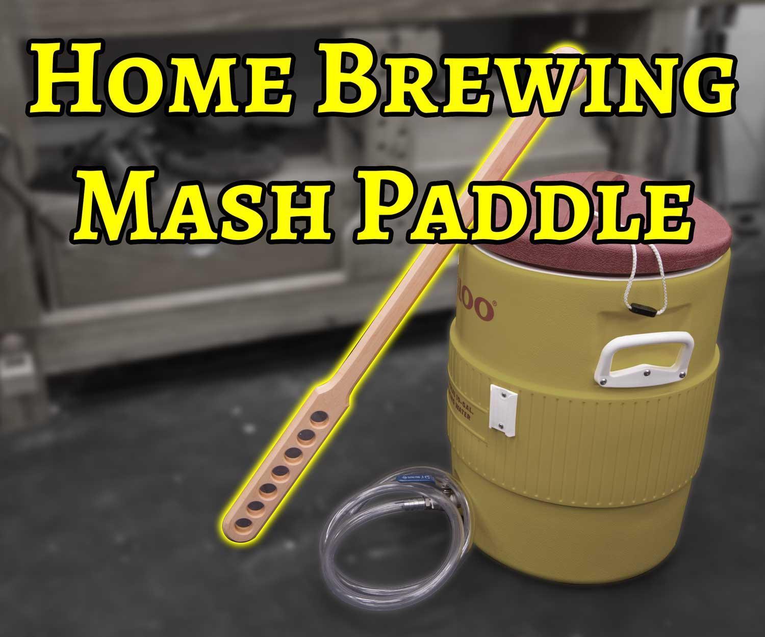 Mash Paddle for Home Brewing