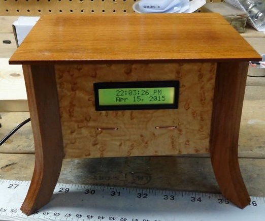 The Story Clock: Arduino LCD W/ Cap Sensors
