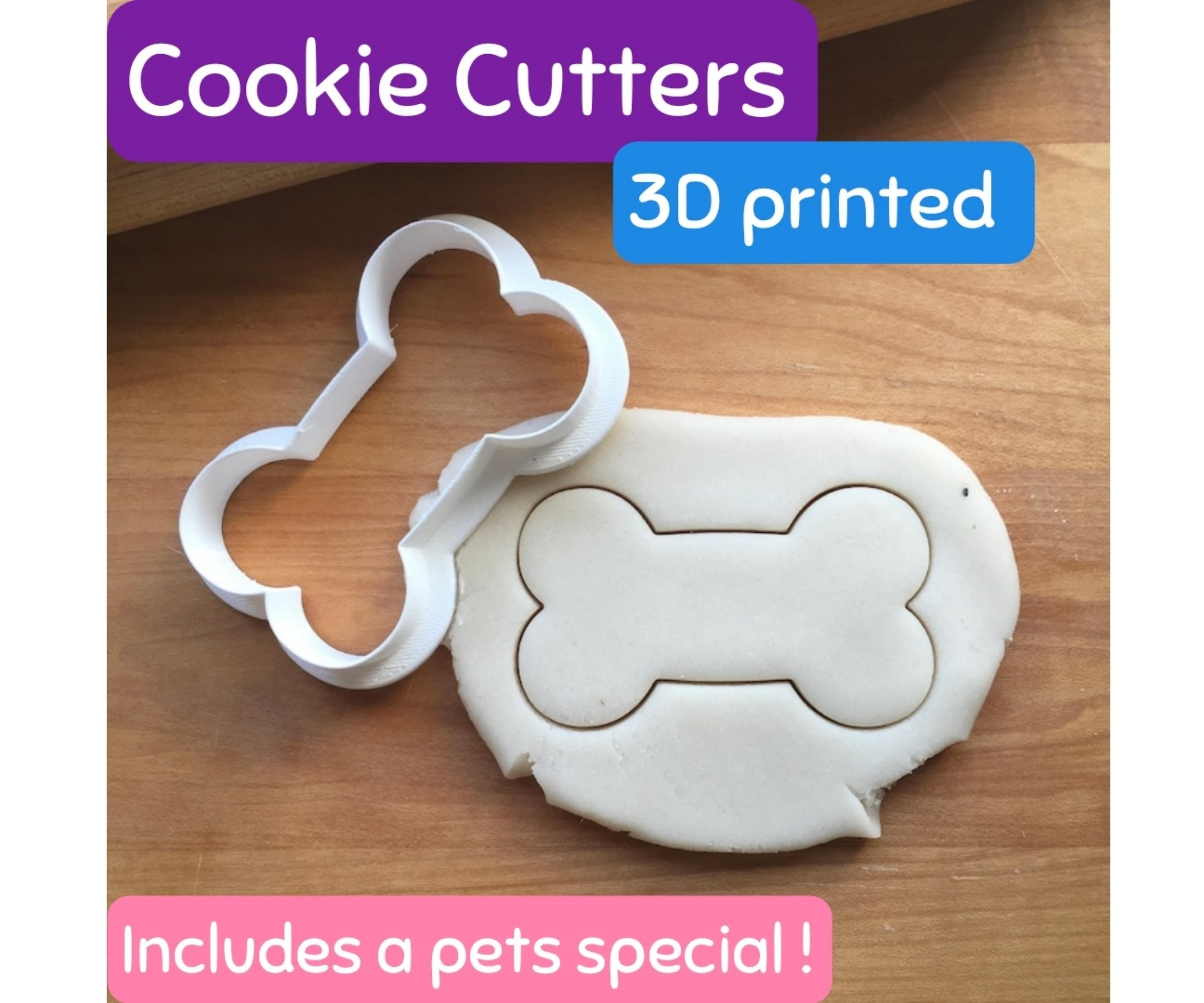 Cookie Cutter and Cookies for Dogs