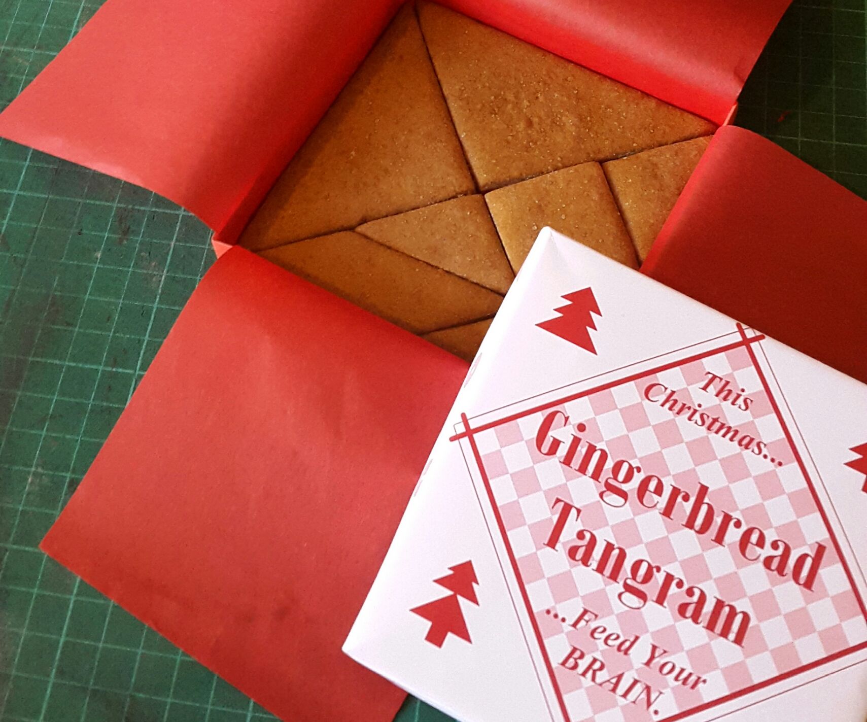 Gingerbread Tangram