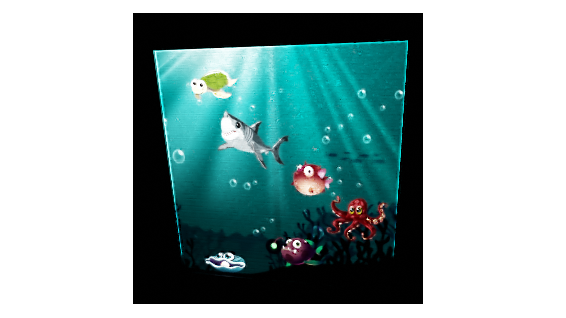 Ocean Theme Nightlight and Clock/timer