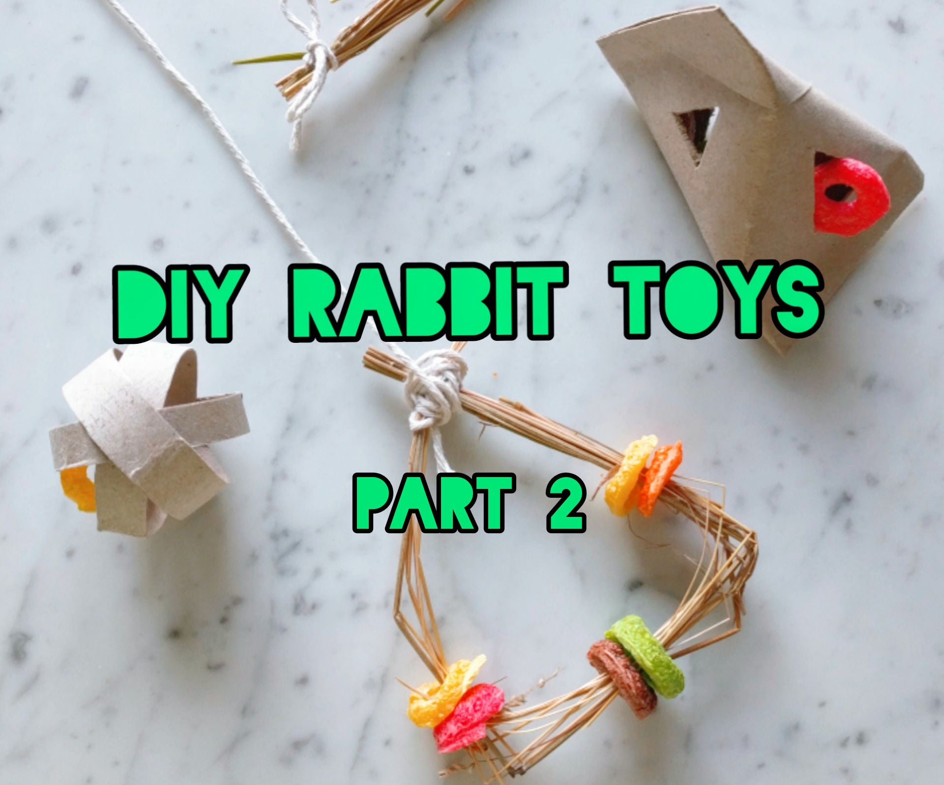 DIY Rabbit Toys (Part 2)