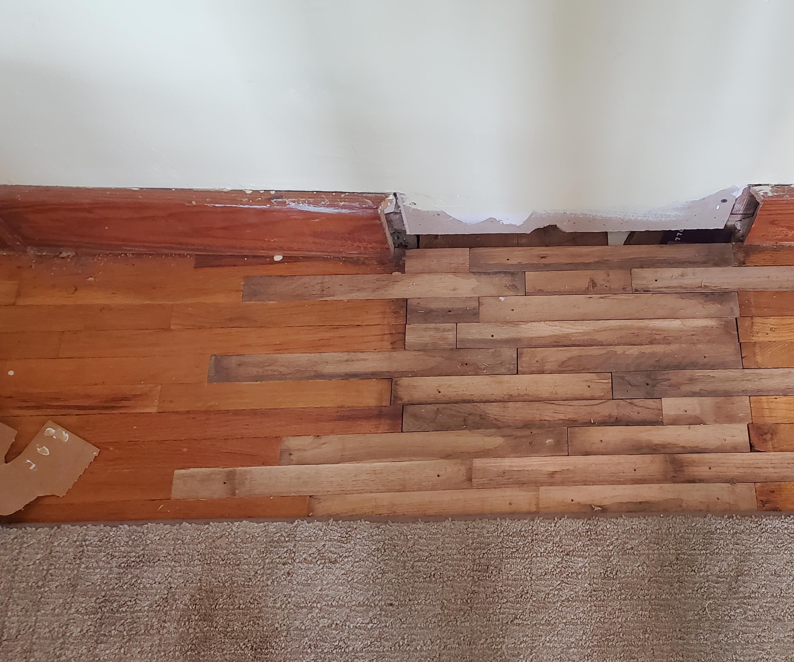 Repair Hard Wood Floor.