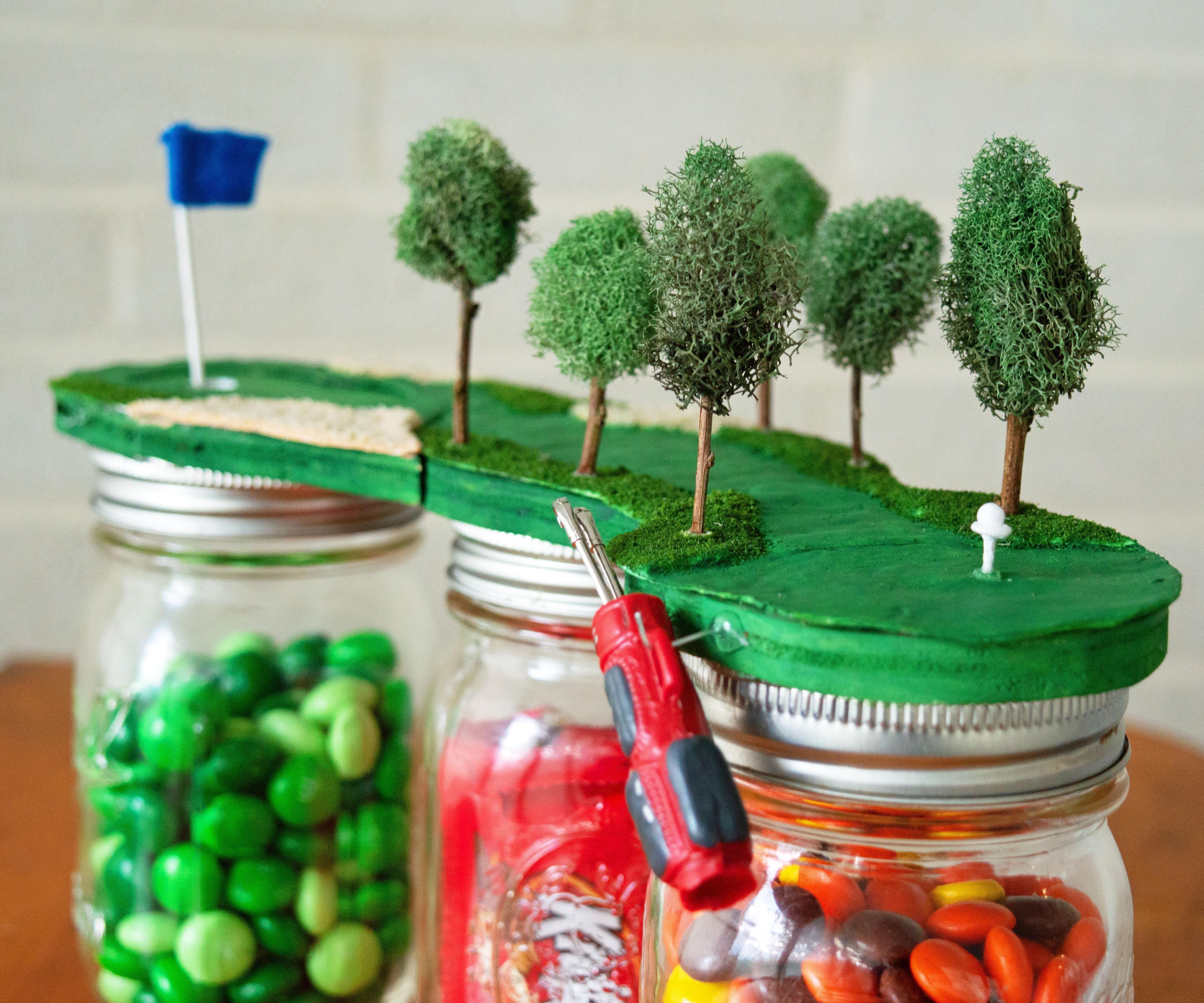 Mini Mason Jar Golf Course