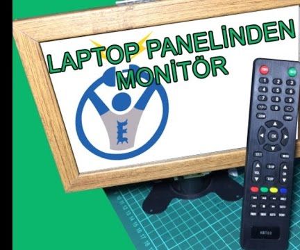 Multi-Purpose Monitor Making From Laptop Panel