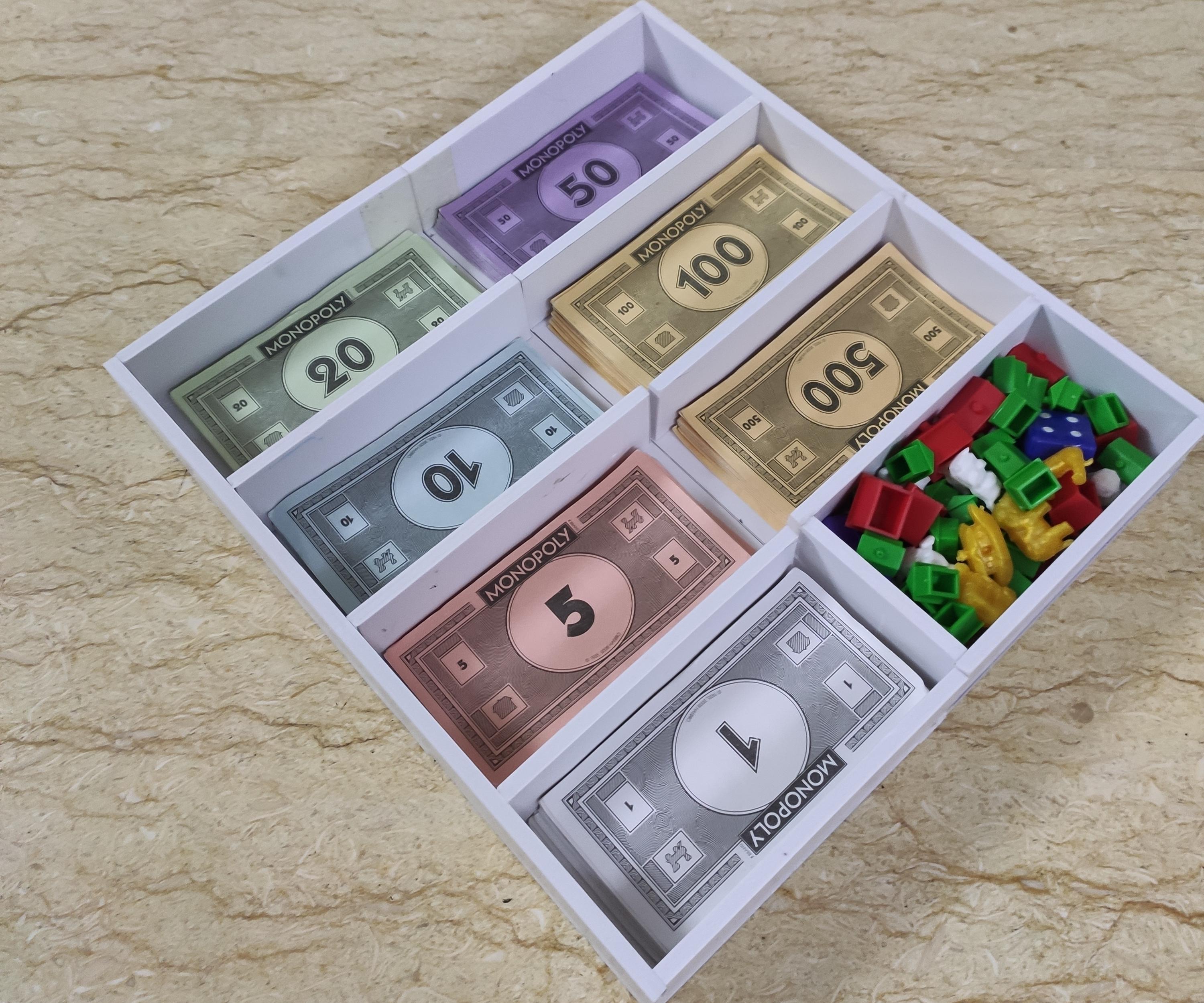 Monopoly Bankers Tray