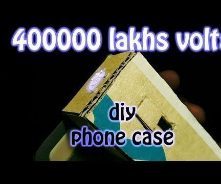 HOME MADE DIY 400000 VOLTS TASER PHONE CASE FOR LESS THAN 10$
