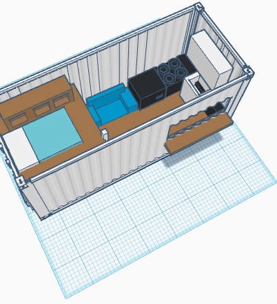 Shipping Container Tiny Home and Sustainable Pop Up Restaurant