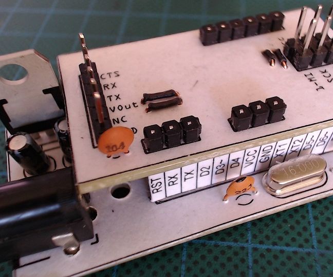 Small Footprint ATMega328P Board