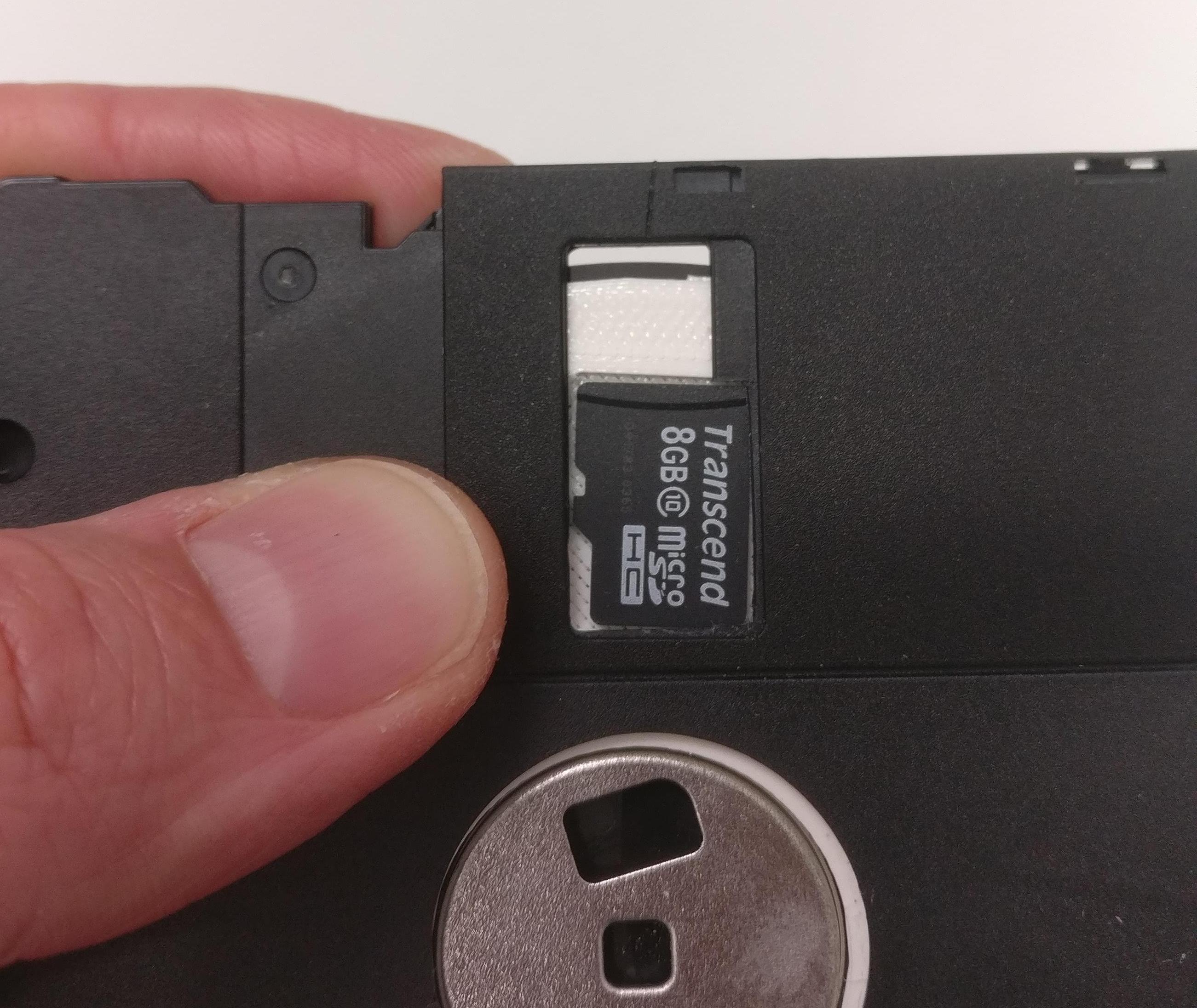 Floppy Disk Case for MicroSD Cards