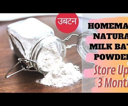 DIY Natural Milk Bath Powder for Glowing Skin- Store Upto 3 Months