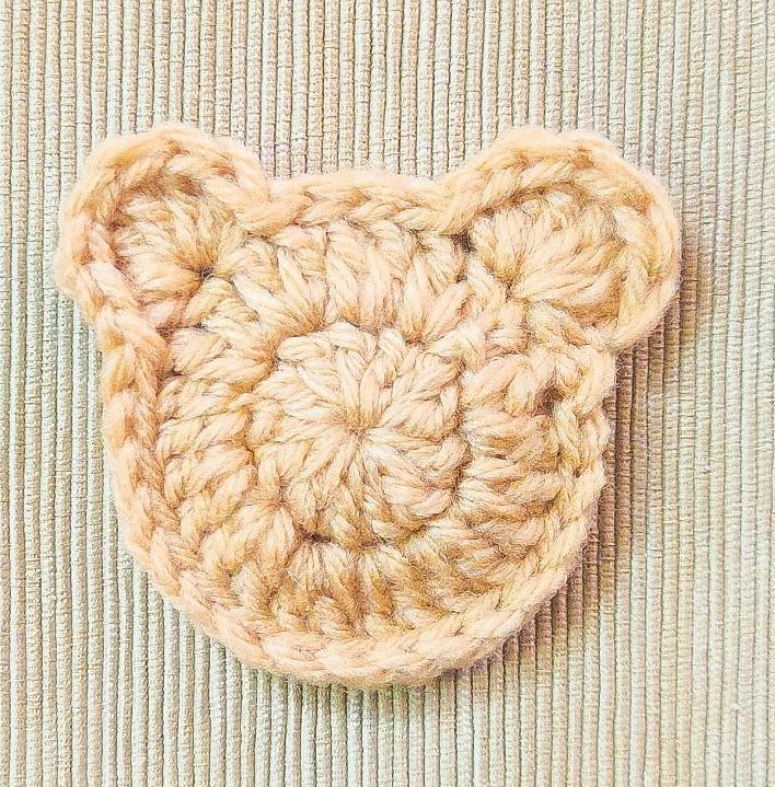 Basic Crochet Animal Face Applique One Pattern for All