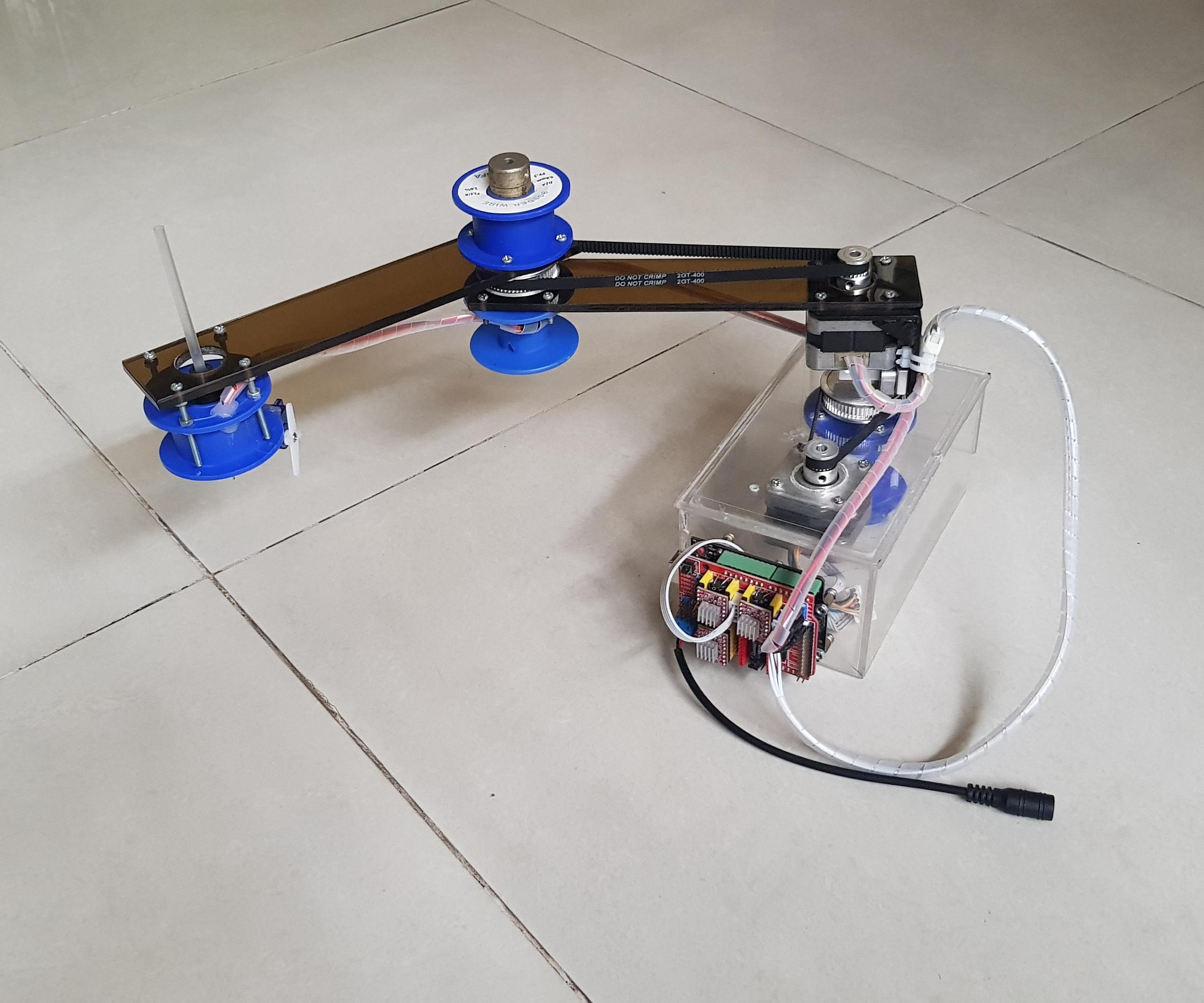 D.I.Y SINGLE ARM SCARA ROBOT