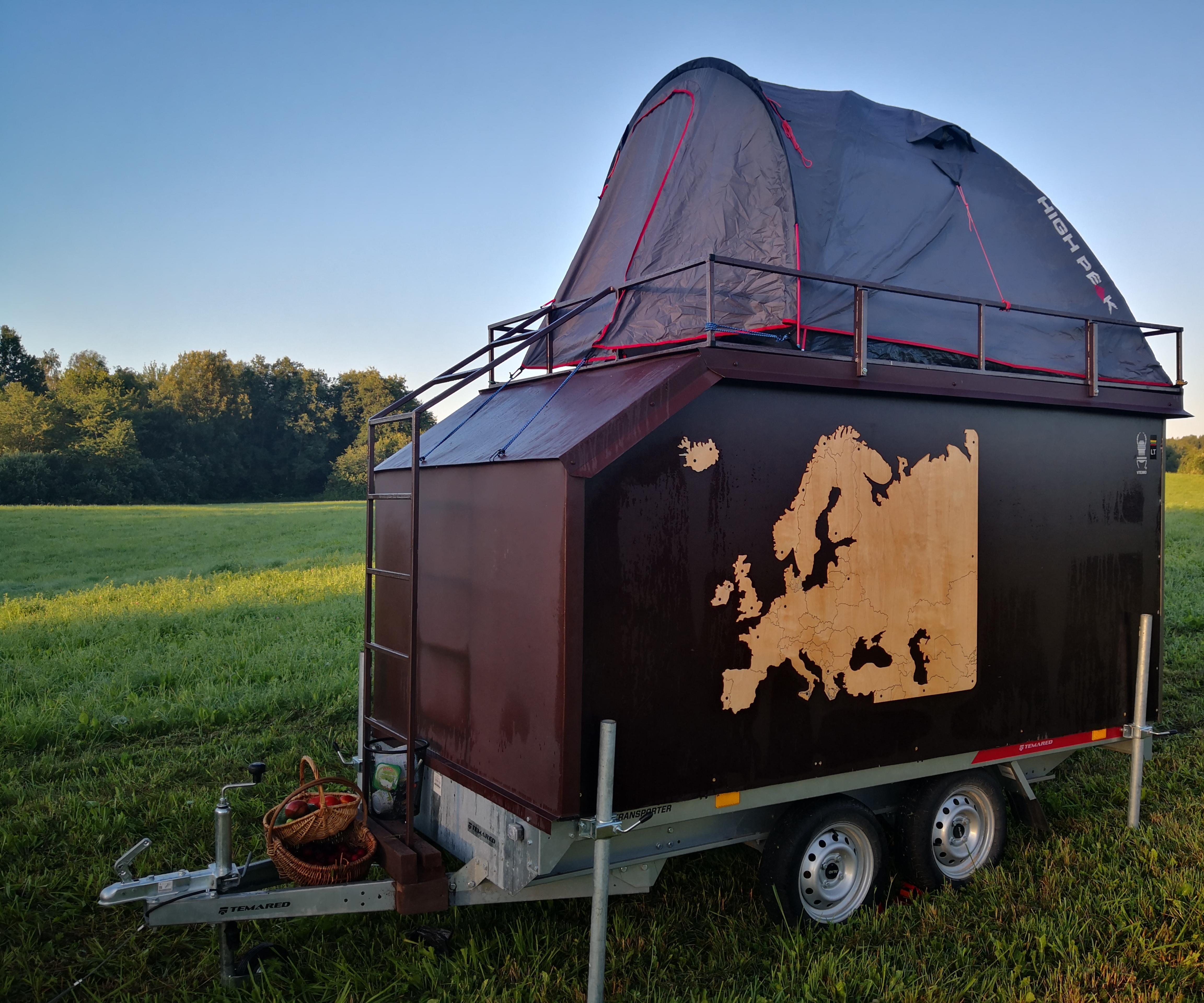 Homemade Camper Trailer