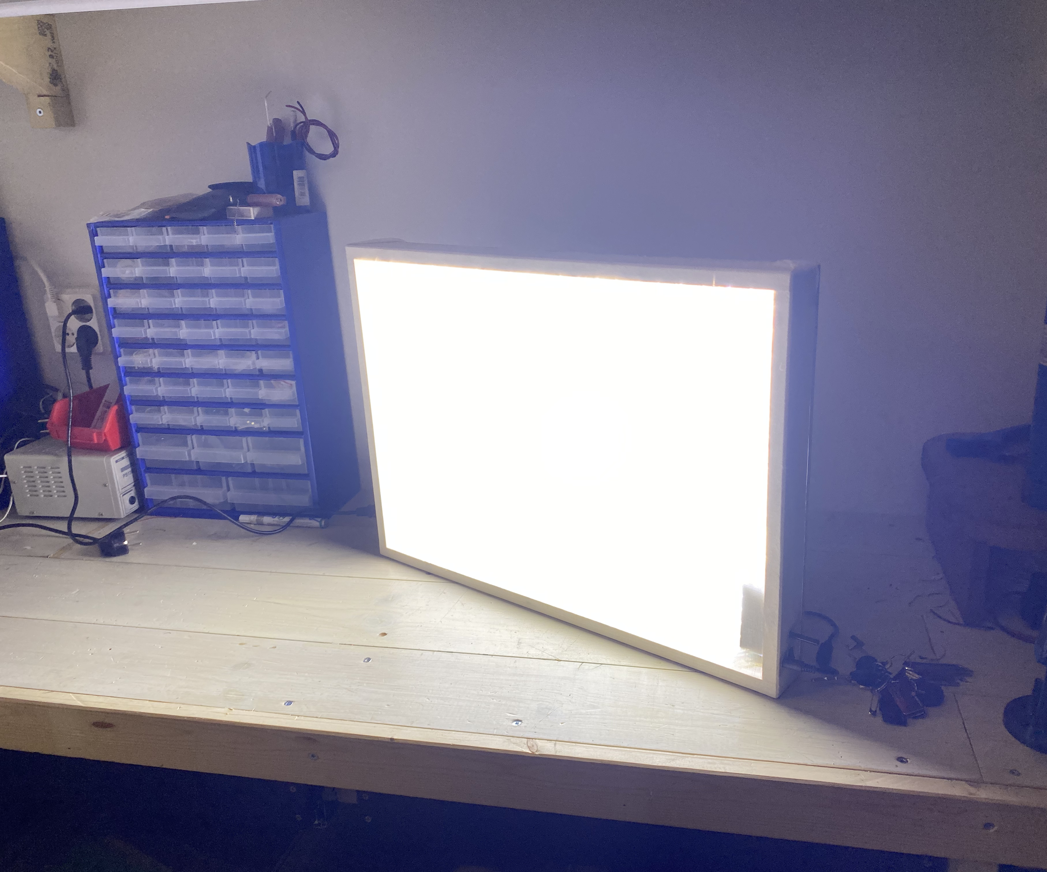 Dimmable LED Panel/softbox for Photography or Filming