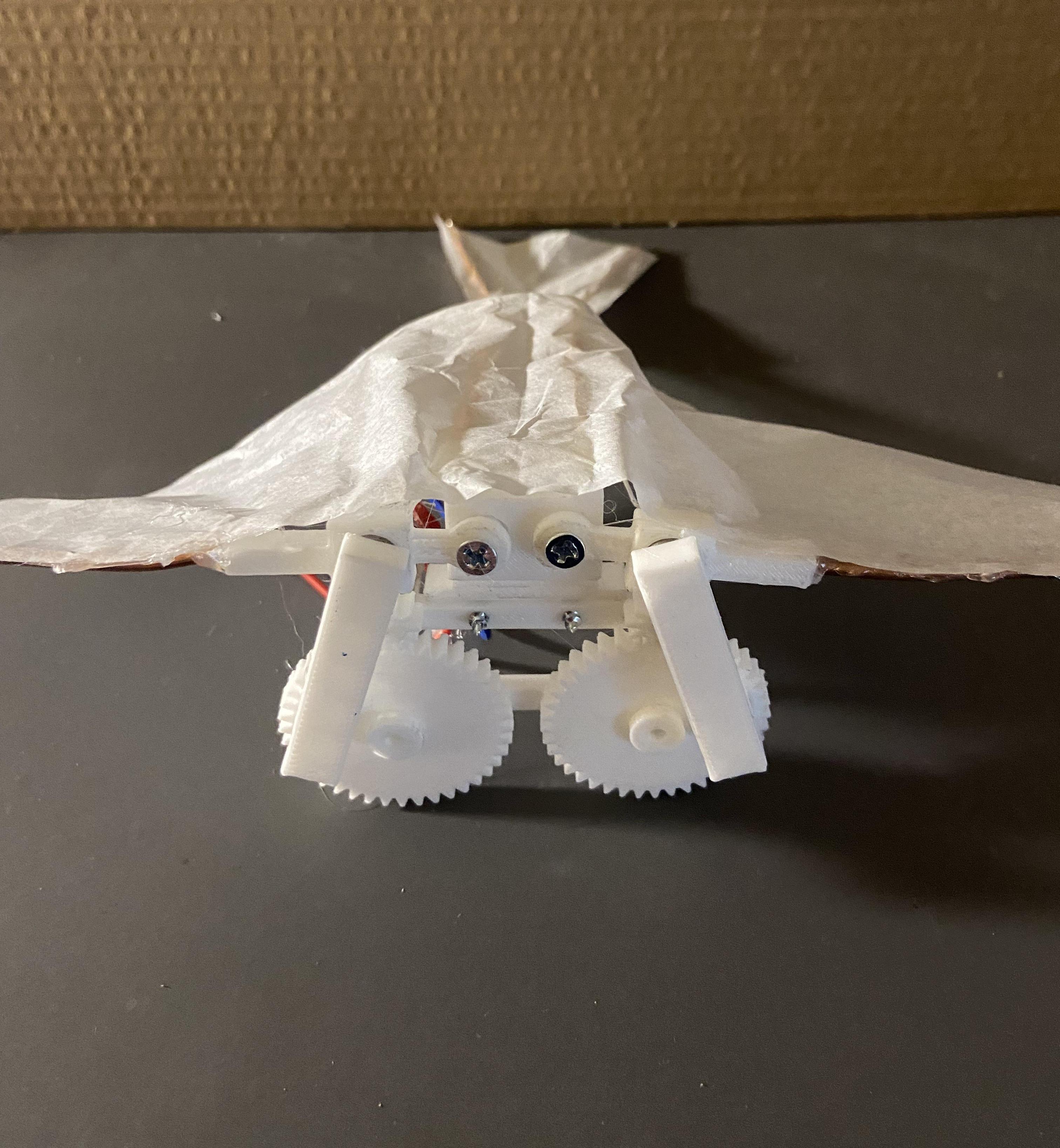 3D Printed Mechanical Ornithopter