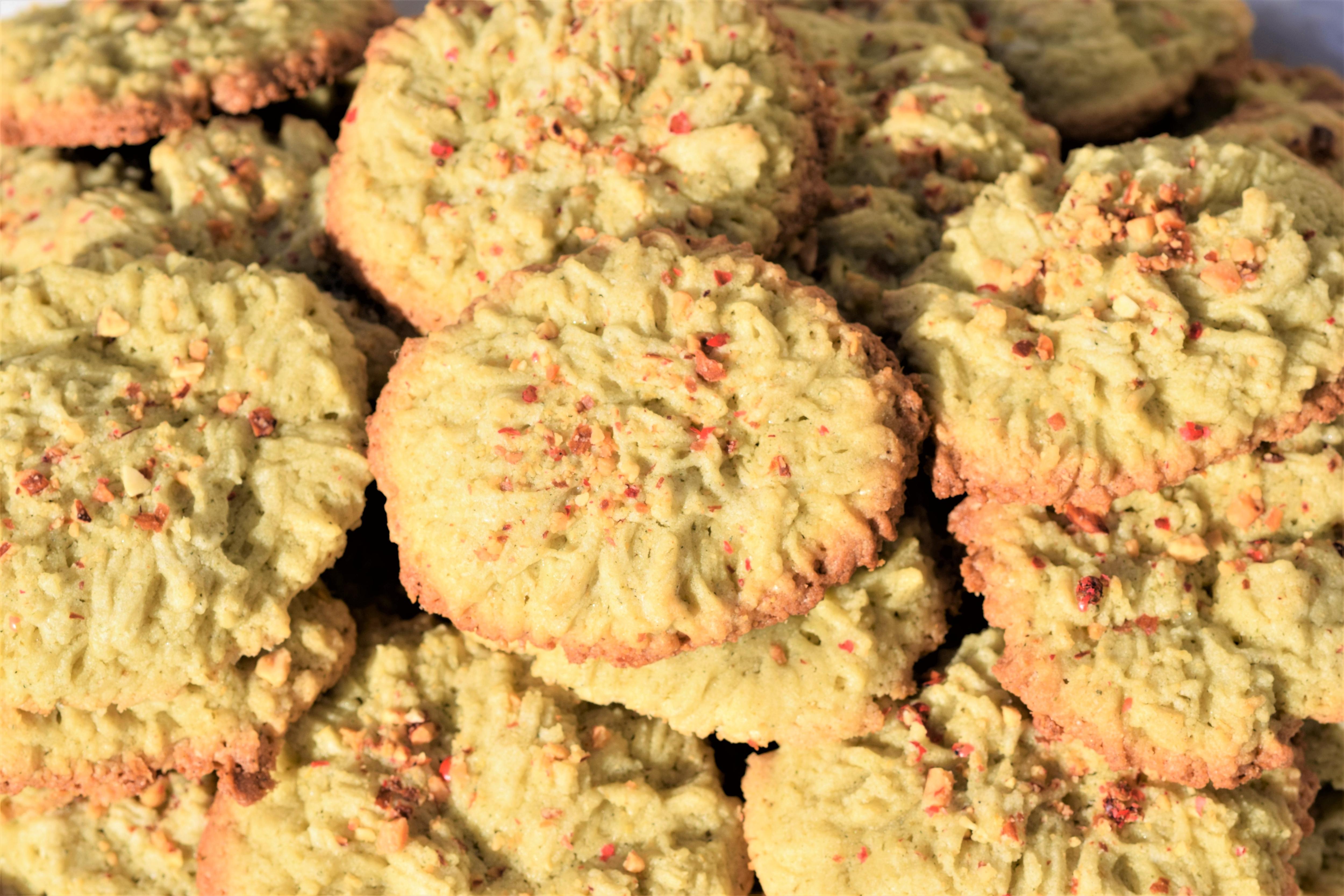 Christmas Fenugreek Mossy Cookies