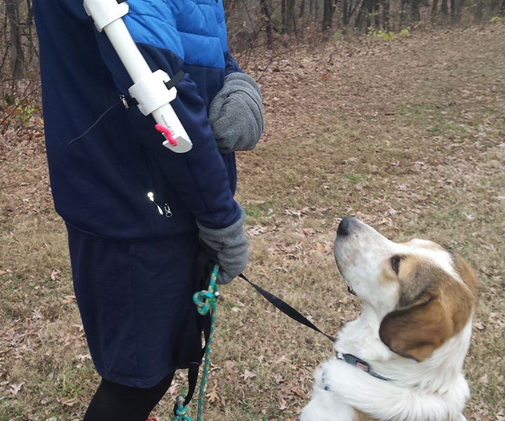 Cold-weather Canine Treat Dispenser