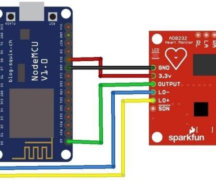 IoT Based ECG and Heart Rate Monitoring With AD8232 ECG Sensor & ESP8266