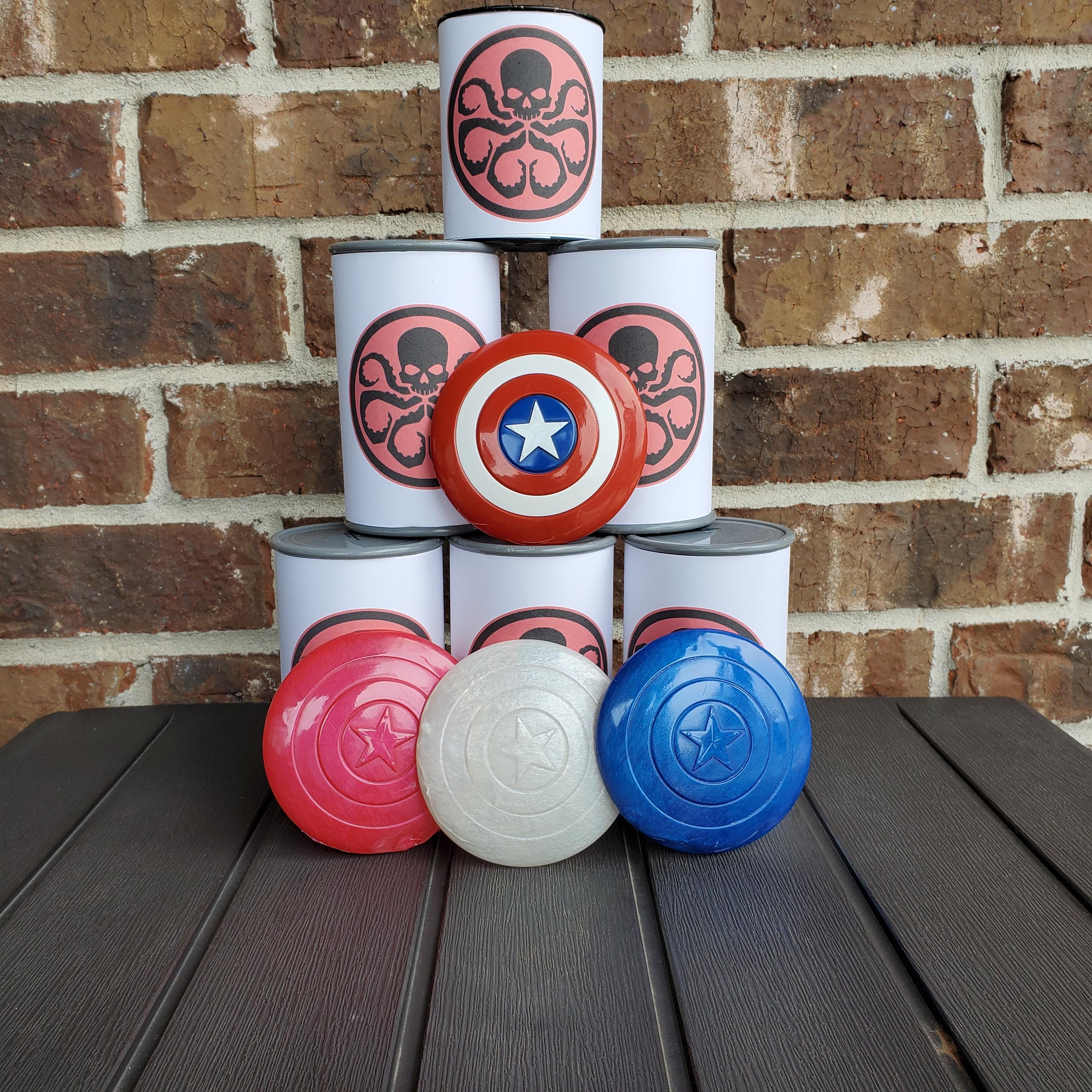 From Bean Bag Toss to Captain America Shield Toss Game