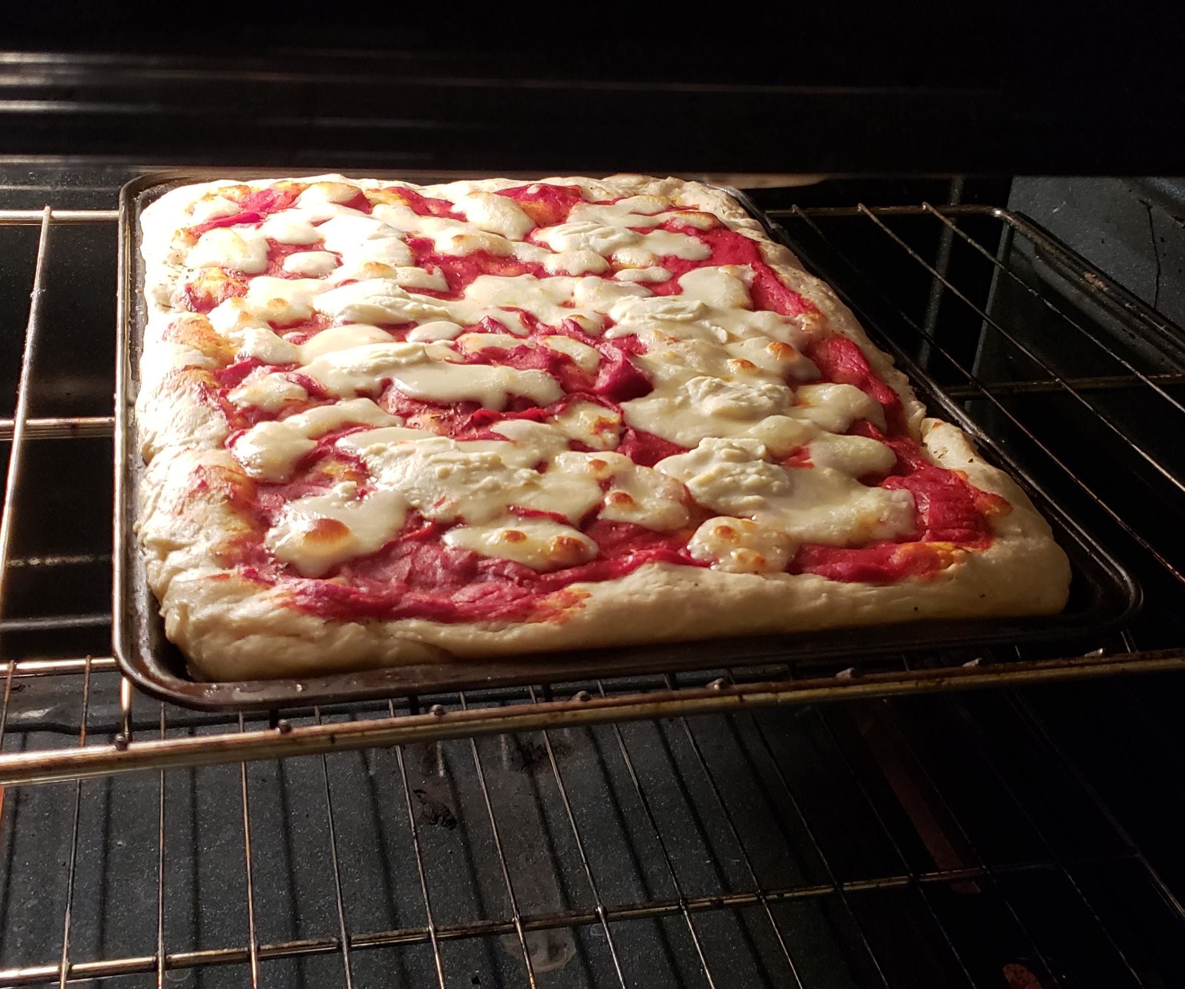 Cheap Delicious Grandma Pizza