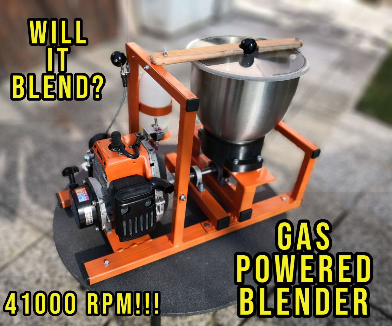 Gas Powered Blender of DOOM