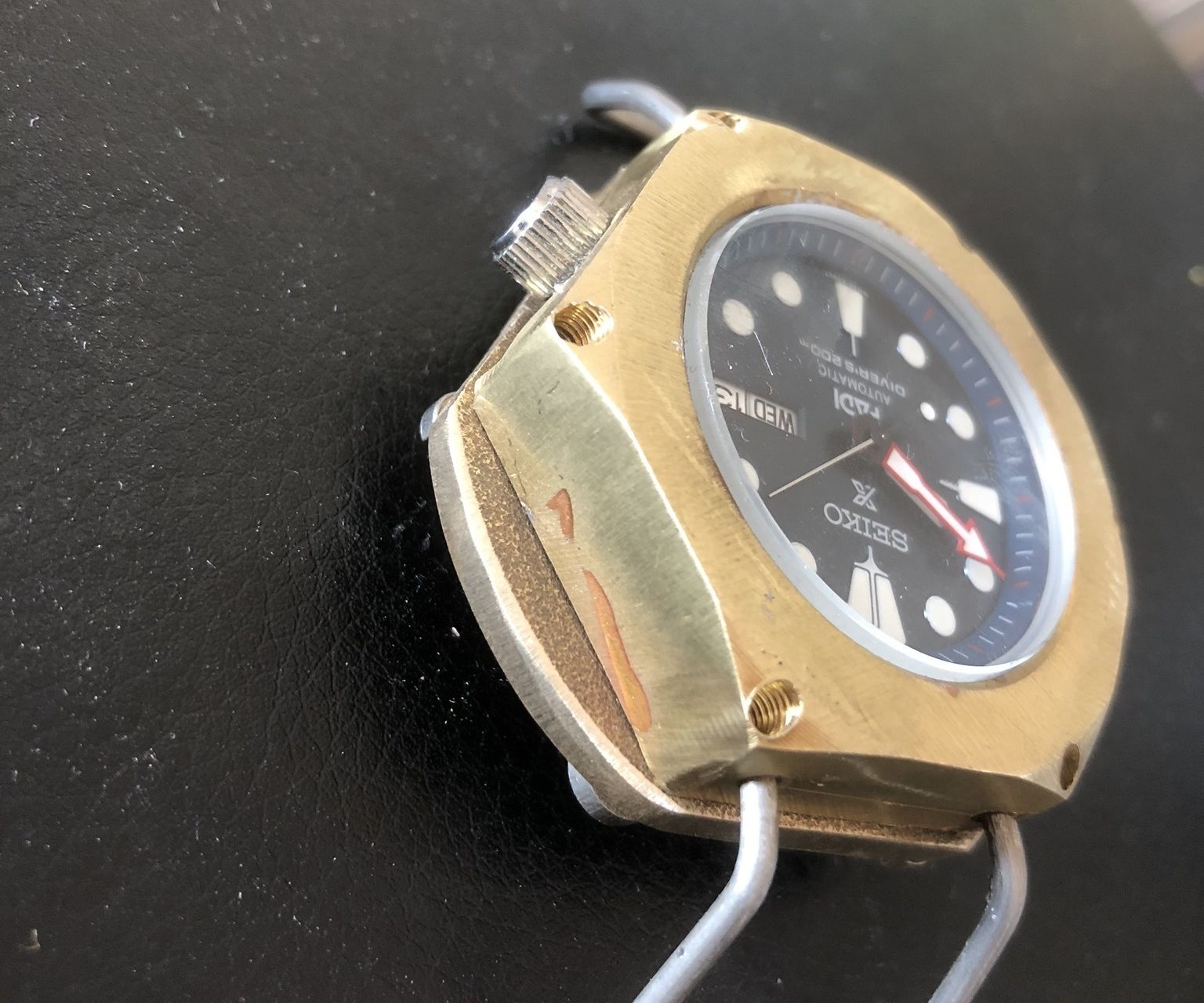 Brass Case for Dive Watch