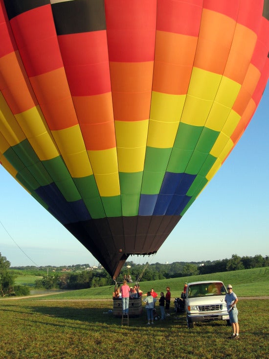 Become the Master of the Skies by Taking a Hot-Air Balloon Ride