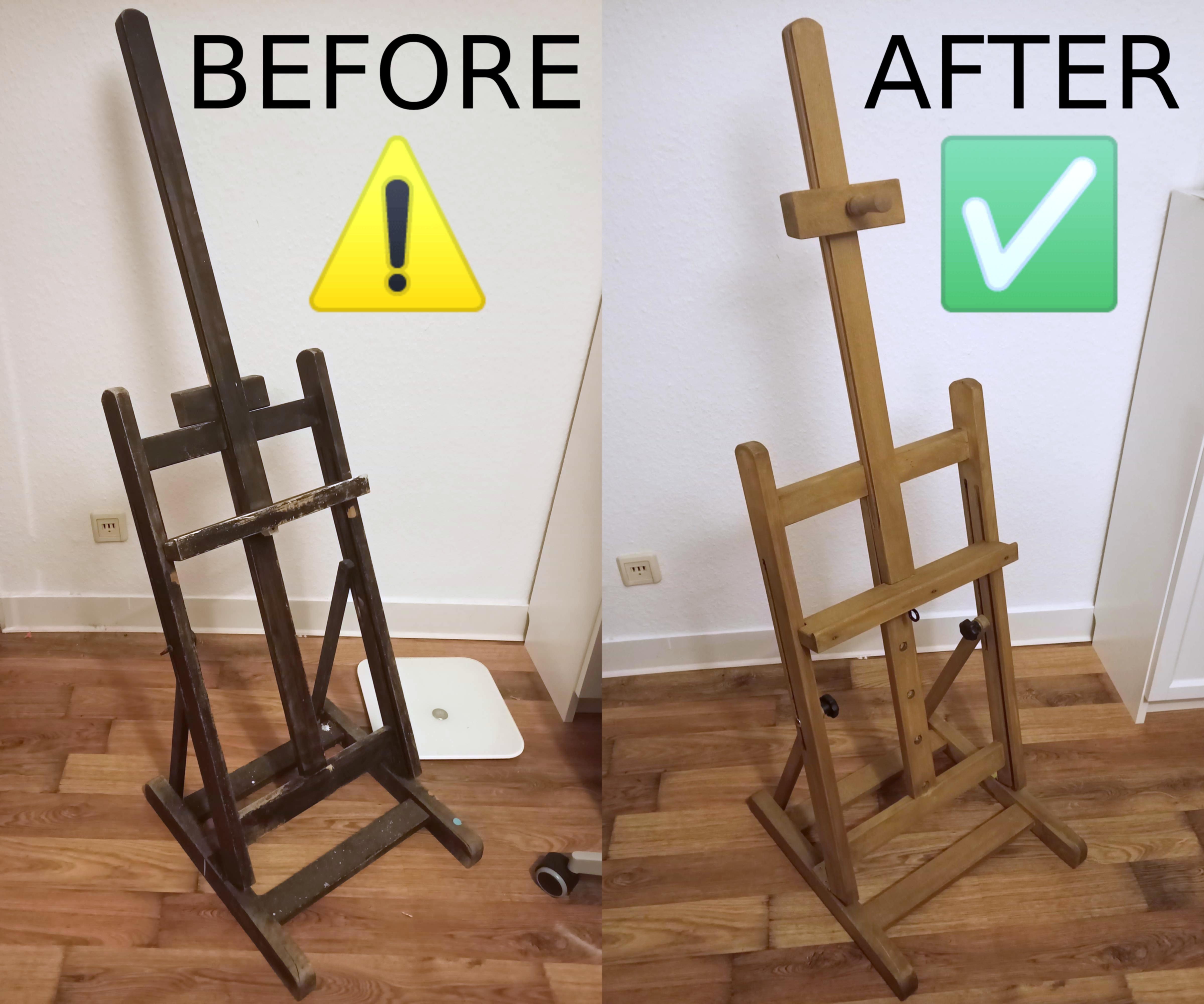 Old Easel Restoration