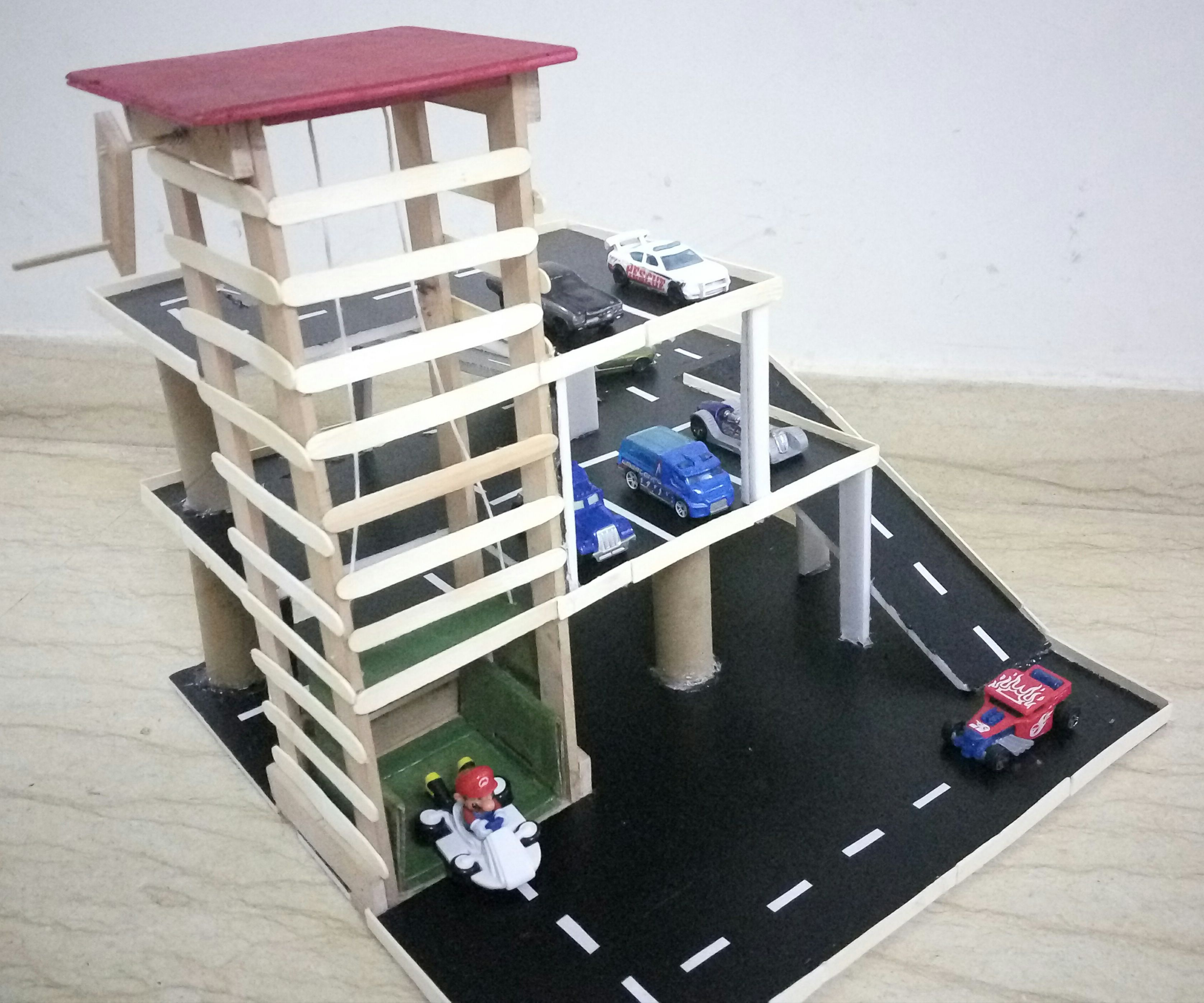 Multi Level Car Parking for Kids