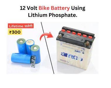 How to Make a 12 Volt Bike Battery Using Lithium Phosphate.