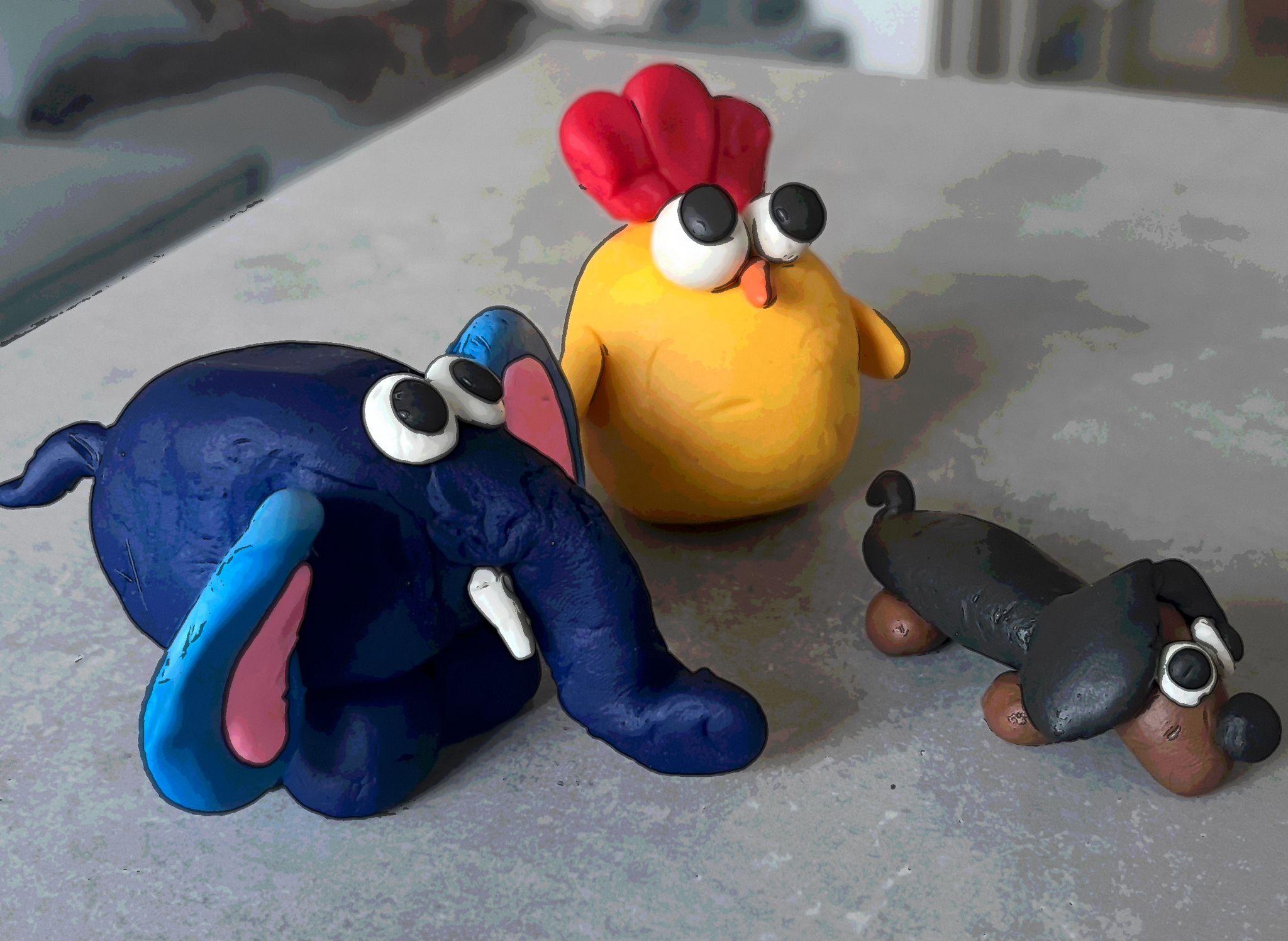 Playdough Animals