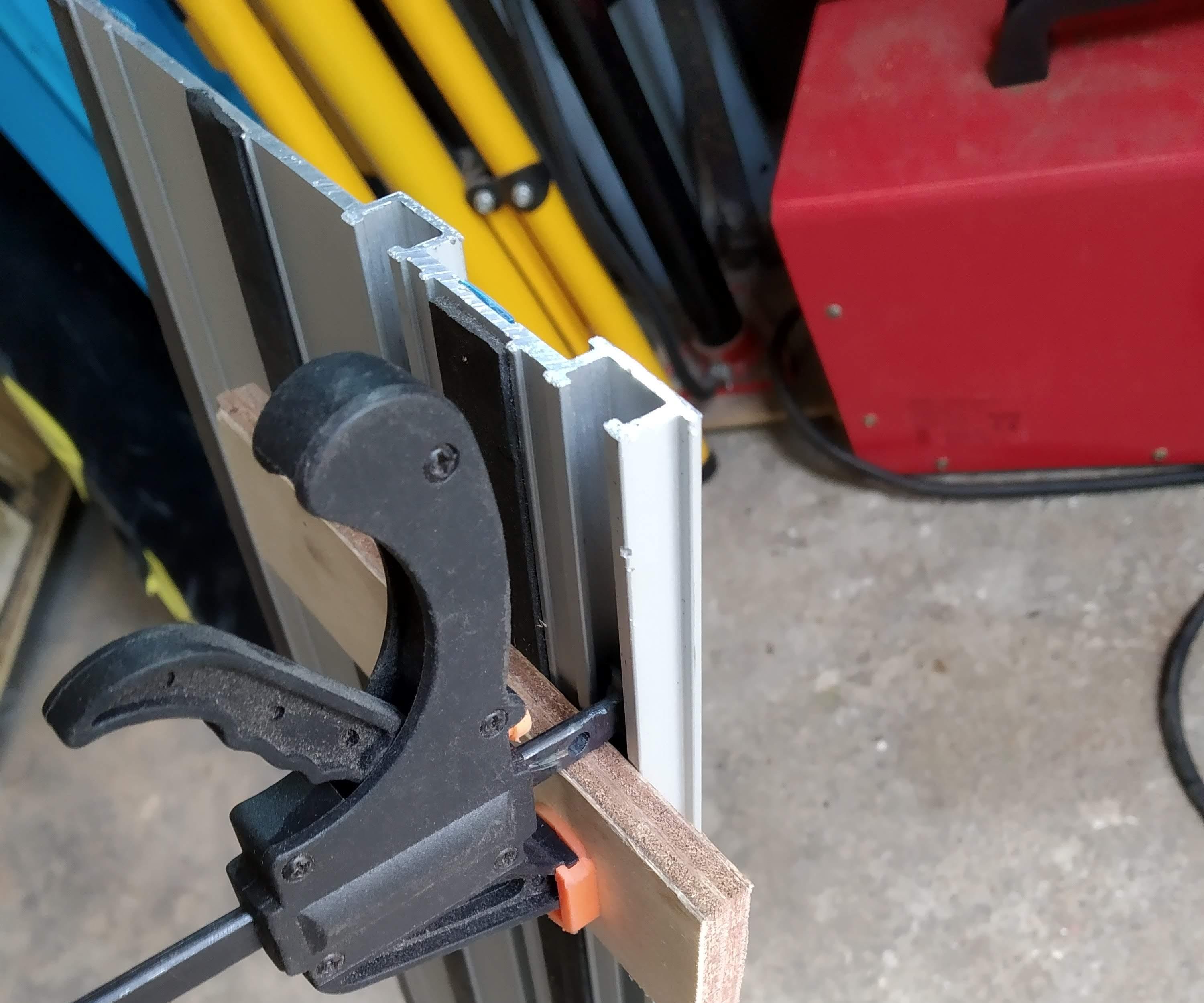 Quick Clamp for Track Saw
