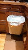 Kitchen Under-Sink Hanging Trash Can Holder