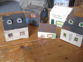 Block Houses for Toys